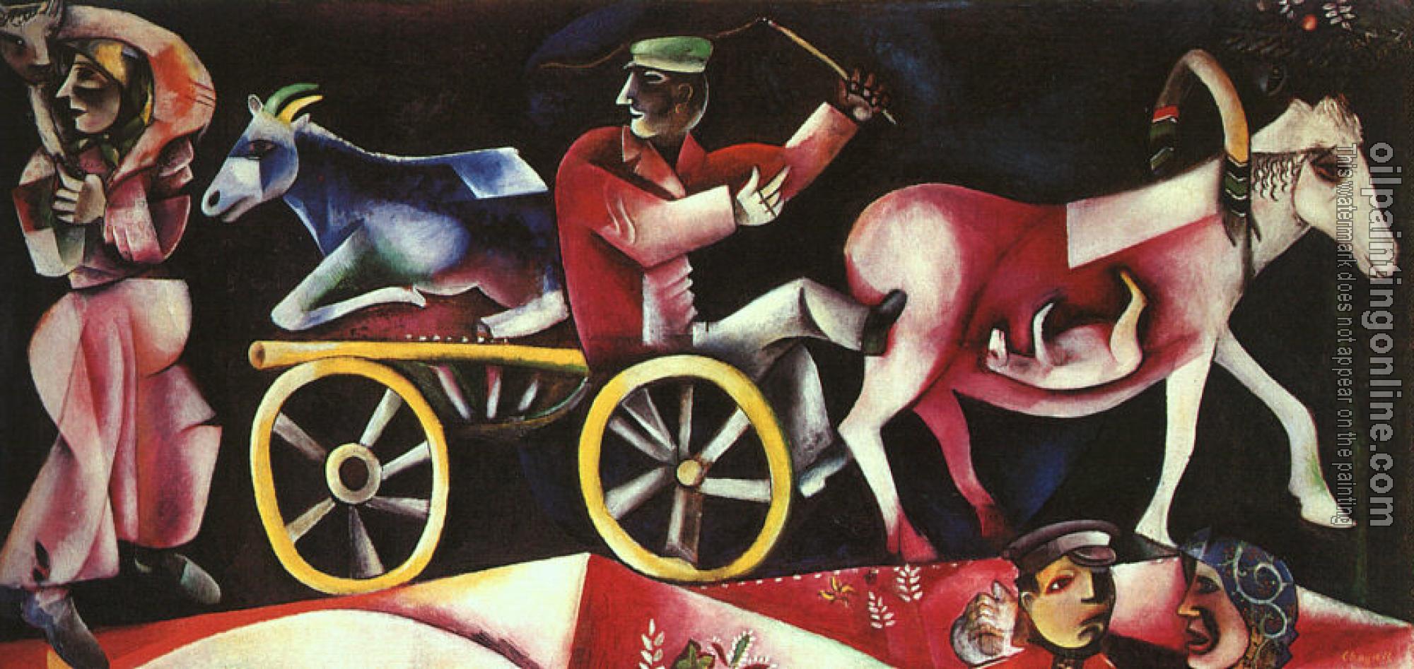 Chagall, Marc - The Cattle Dealer